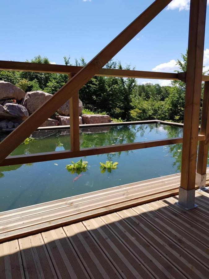 Les Nuits Insolites De La Mothe - Hebergement En Bulle Ou Tiny House Avec Spa Privatif Outremecourt Exterior foto